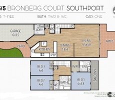 3 Bedrooms, Villa, SOLD, Bronberg Court, 2 Bathrooms, Listing ID 1164, Southport, Queensland, Australia, 4215,